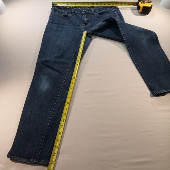 J.Crew Toothpick Stretch Jeans Women’s Size 31 Dark Wash Skinny Denim - Picture 5 of 10